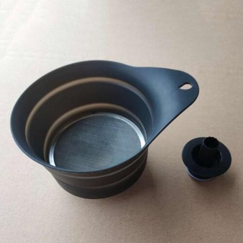Red Wine Funnel Oil Water Beer Spices Flask Filter PP Plastic Portable Strainer Folding Funnel Party Bar Essential Red Wine
