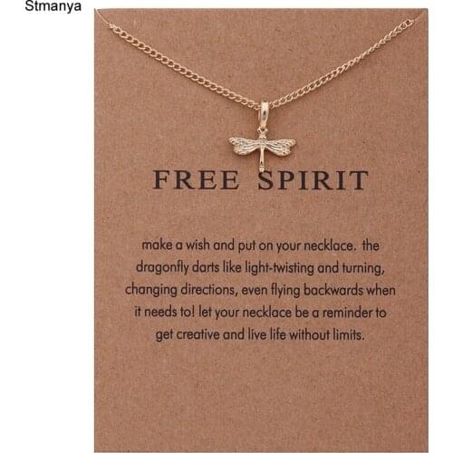 Women Necklace new fashion dragonfly Necklace Pendants alloy clavicle fish bone short Choder necklace for Gift jewelry N1177