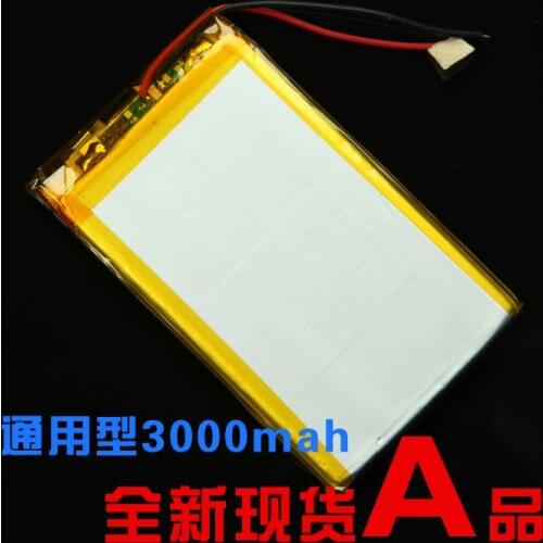 1PCS 3.7V 605080 lithium polymer batteries 3000MAH 7 inch Tablet PC battery batteries A product spot
