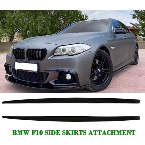 For Bmw 5 Series F10 Side Skirts Attachment 2010-2017 Sill Trim Car Styling Auto Accessory Universal Spoiler Mud Flaps Spilitter