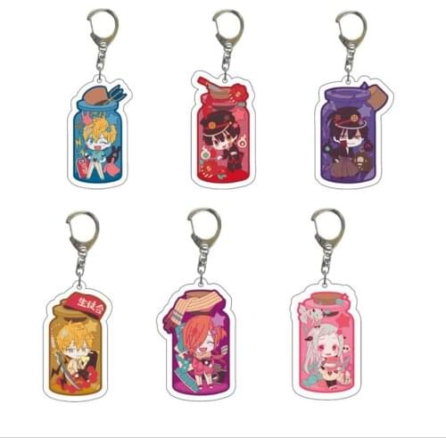Toilet-Bound Jibaku Shounen Hanako Kun Nene Yashiro Acrylic Figure keychain Keyring Decoration Collection Model Toy Cosplay