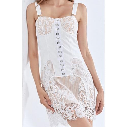 Белые летние платья HAKOMANY China At AliExpress