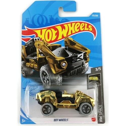 Hot Wheels Cars BOT WHEELS 2021-173 1/64 Metal Diecast Model Collection Toy Vehicles