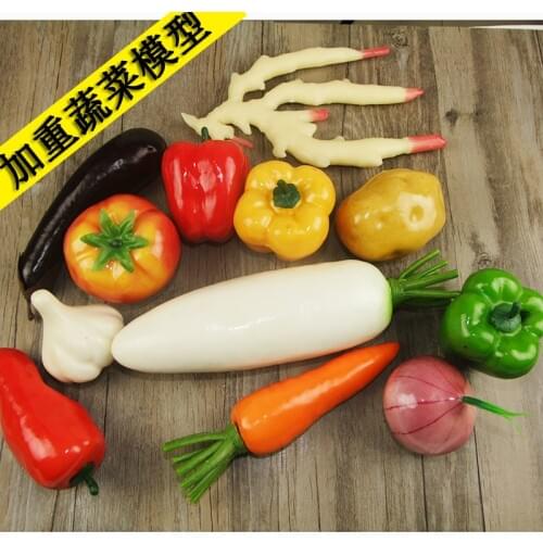 Simulated Fruit And Vegetable Aggravation False Fruit And Vegetable Shooting Props For Children Teaching Fruit Model Manufacture