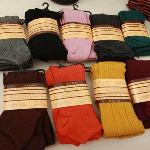Woman Tights Plus Size Knitting Tear Resistant Super Elastic Thick Large Sizes Pantyhose Sexy Female Spring Autumn Winter