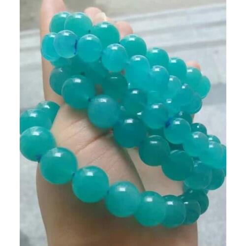 Natural Tianhe Stone Bracelet DIY Jewelry bl;ue stones natural decoration