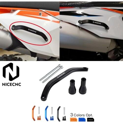 NICECNC Motorcycle Aluminum Rear Grab Handle For KTM 125 200 250 300 350 400 450 SX SXF XC XCF 2019 2020 2021