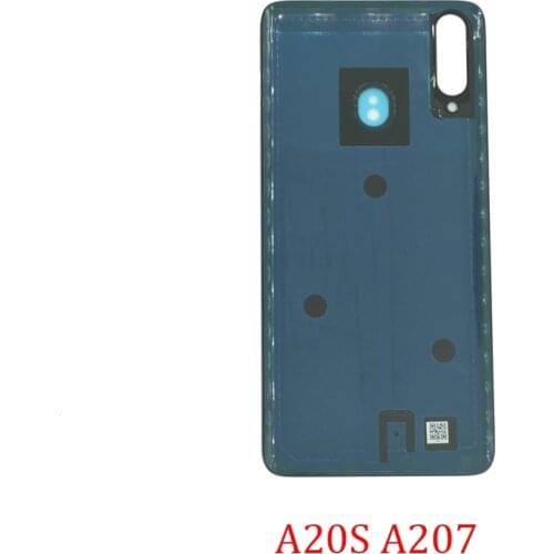 New Back Cover For Samsung Galaxy A20s A207 A207F A207M Original Phone Housing Rear Battery Door Back Panel Case With Adhesive