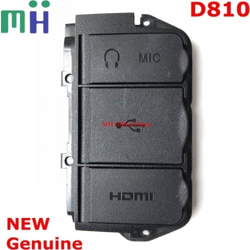 NEW For Nikon D810 USB Cover Rubber MIC HDMI Lid Door Cap Base Plate Camera Replacement Spare Part