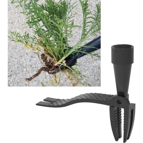 New Portable Anti-Rust Garden Abrasion-resistant Tool Remove Weeds Tool Black