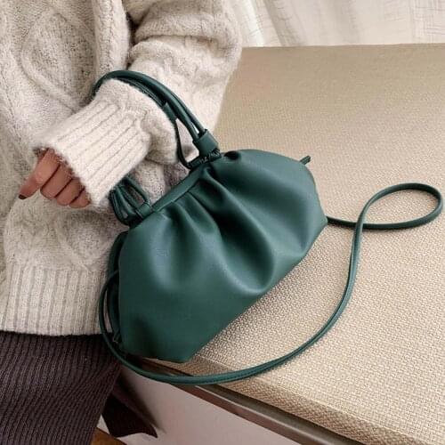 Solid Color Elegant Crossbody Bags For Women Small Clutch Female Party Handbags and Purses Lady Shoulder Messenger Bag