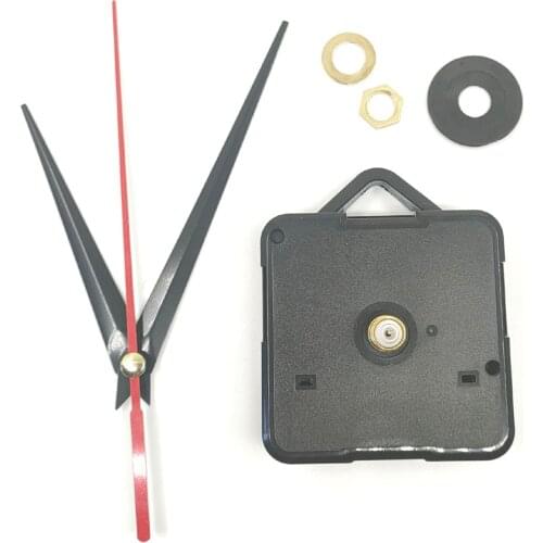 Wholesale Household accessories 10set Scan the mute Quartz Clock Movement Kit Spindle Mechanism shaft 16.5mm JG002