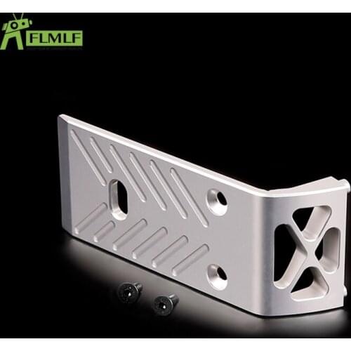 Alloy Front Bumper Skid Plate Silver for 1/5 RC HPI BAJA Rovan King Motor 5B 5T 5SC