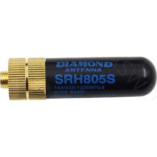 SRH805S SMA-F Female Dual Band Antenna For YAESU Radio FT-250R VX-230 VX-8DR