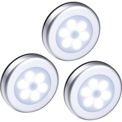 LED Smart Sensor Night Light White Magnet Sensor Light Corridor Corridor Bedroom Kitchen Energy-Saving Home Lighting