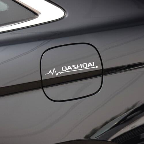 1PCS Car-styling Reflective Fuel Tank Cap Sticker And Decal Accessories For NISSAN Qashqai Murano Accessories