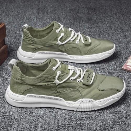 Shoes mens summer ice cloth shoes old Beijing canvas breathable mens shoes Korean fashion mens versatile casual shoes