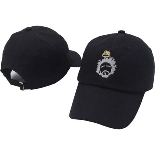 VORON New J. Cole Sinner Crown Baseball Cap Curved Bill Dad Hat 100% Cotton Cole World of Good Quality Brand Snapback Cap