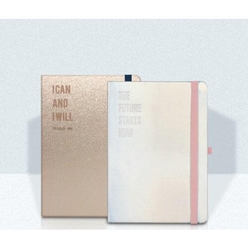 Dazzling colorful laser Dotted Notebook Bandage Personal Diary Agenda Hard surface Journal Portable Notepad Gift 2021