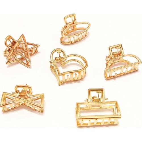 New Fashion Women Hair Claws Hair Crab Clamp Hairgrip Plastic Hair Clip Claw Hairdressing Tool Hair Accessories for Women Party