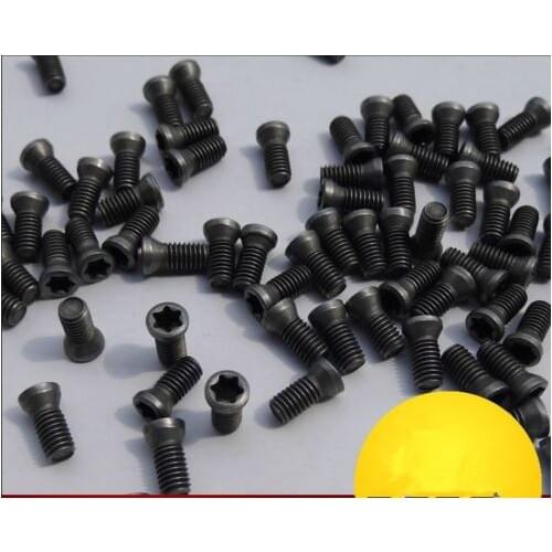 10pcs M2.5 x 7mm Insert Torx Screw for Carbide Inserts Lathe Tool FOR 11ER /11IR