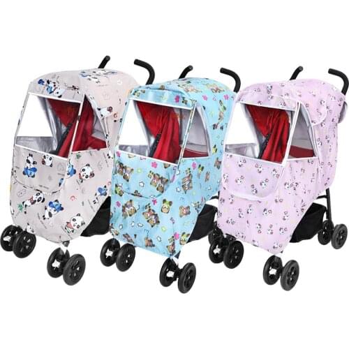 Baby Stroller Rain Cover Universal Cold Protection Breathable Baby Stroller Rain Cover Stroller Accessories