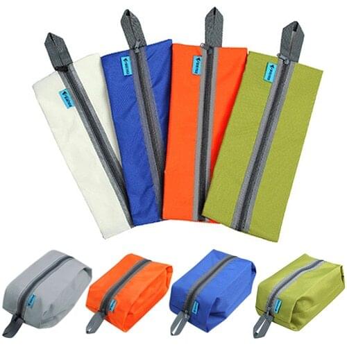 Hot Portable Waterproof Hook Travel Pouch Shoe Wash Bag Zipper Toiletry Makeup Storage Pouch