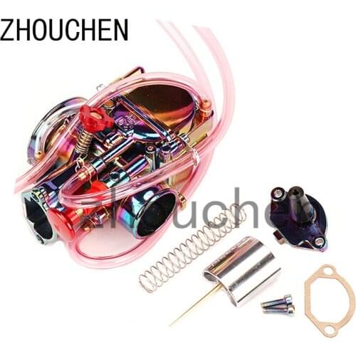 Colorful 28 30 32 34mm Motorcycle PWK Carburetor Carburador Carb for 110cc - 250cc 2T 4T two stroke Engine Scooter Dirt Pit Bike