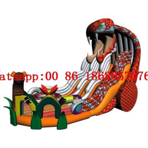 China Guangzhou) Factory direct inflatable slide / castle / trampoline/Air plane slide YLY-019