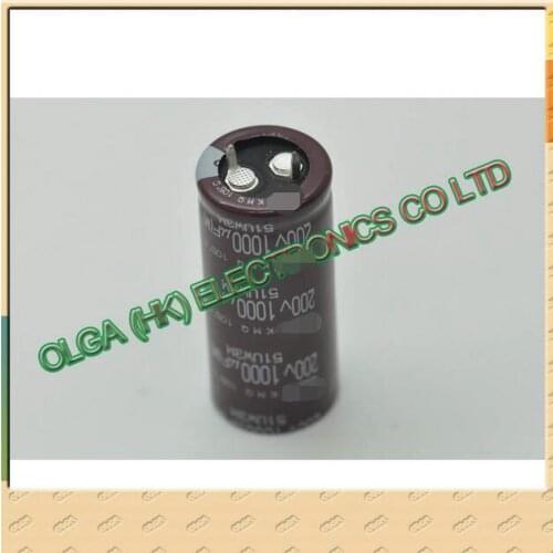 CC 1000uF 200V1000UF 200 KMQ 22X50 condenser 105 degrees Accuracy: 20