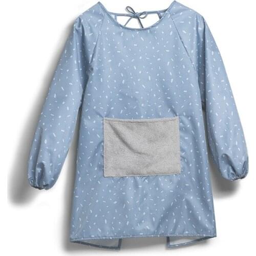 Kitchen Cooking Apron Multi Function Waterproof Long Sleeve Apron Home Kitchen Garden Chef Work Bib Clothes Aprons for Women