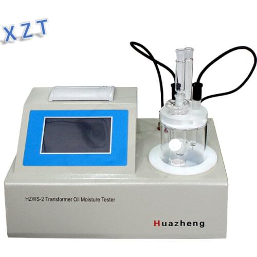 Coulometric transformer oil moisture tester karl fischer titrator