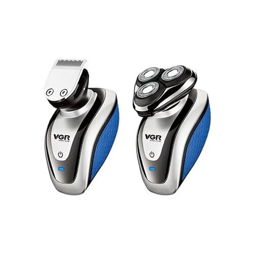 2in1 Wet dry electric shaver rotary shaving machine for men beard trimmer electric razor body facial USB rechargeable male
