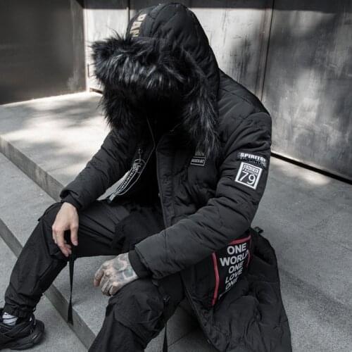 Ninght Eit Men's Parkas With A Hood
