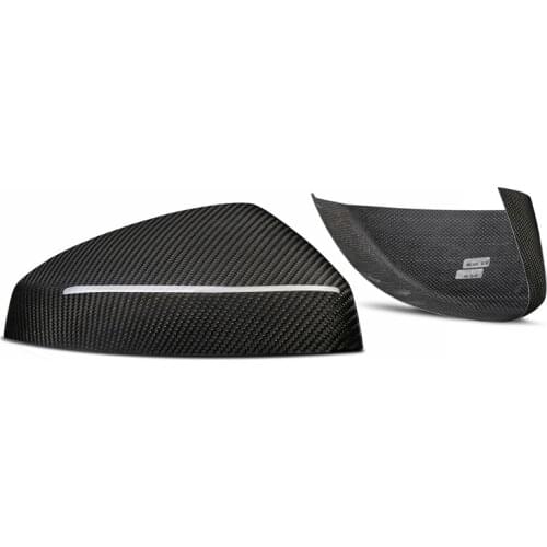 Suitable for Audi Carbon Fiber Modified A3 RS3 S3 True Carbon Fiber Rear-View Mirror Shell Cover Dry Carbon Patch