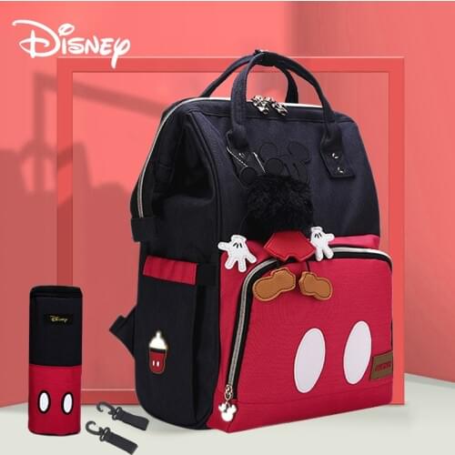 Disney 3D Doll Diaper Bags Maternity Bag Large Capacity Baby Bags Baby Stroller Diaper Bag Backpack Organizer Mom Insulated Bags
