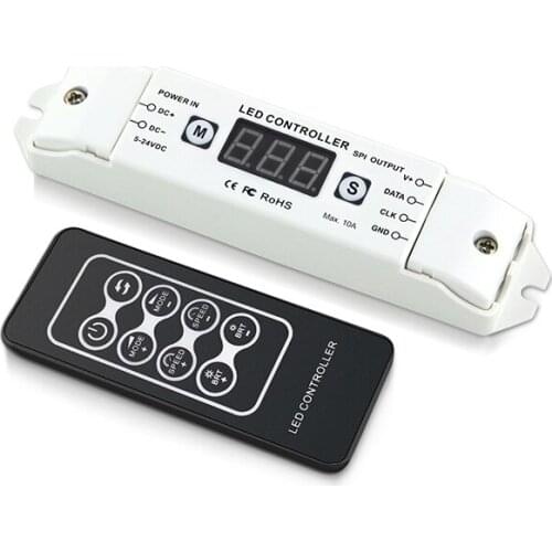 BC-201 Smart Pixel Light Dream Color LED Controller for WS 2811 LPD 6803 TM 1804 IC Driving LED