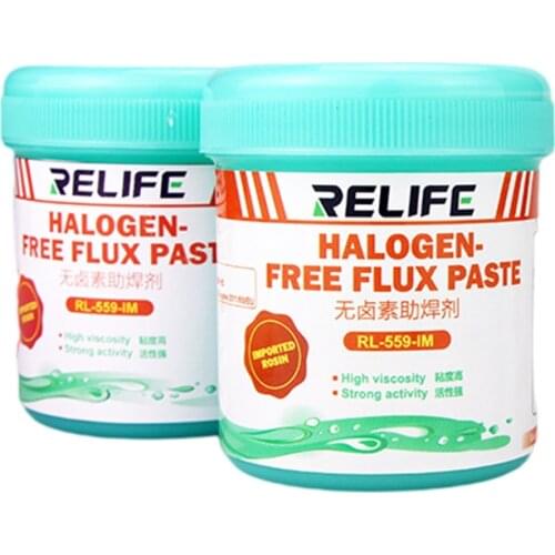 High Quality 100g RELIFE RL-559 Halogen-Free Flux Paste For Motherboard SMD BGA Reballing Soldering Welding Repair Tools