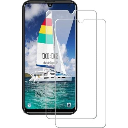 Tempered Glass For Oukitel C16 Pro Glass 9H 2.5D Protective Film Explosion-proof Clear LCD Screen Protector Phone Cover