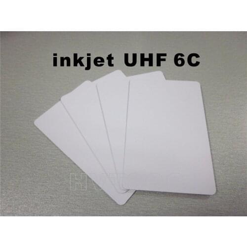 100pcs Free shipping 860-915MHZ uhf alien higgs3 inkjet card