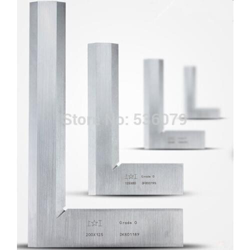 80x50mm 90degree precision angle ruler, knife edge, Grade 0, Chinese best brand for angle ruler, high quality