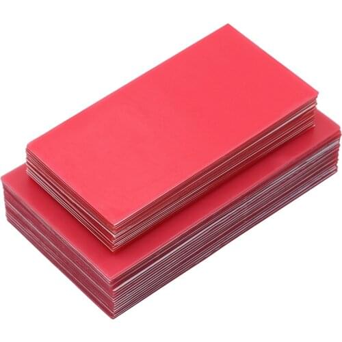2.0mm/1.3mm Red Dental Wax Dental Laboratory Material Base Plate Dentist Auxiliary Material Multifunctional Model Wax