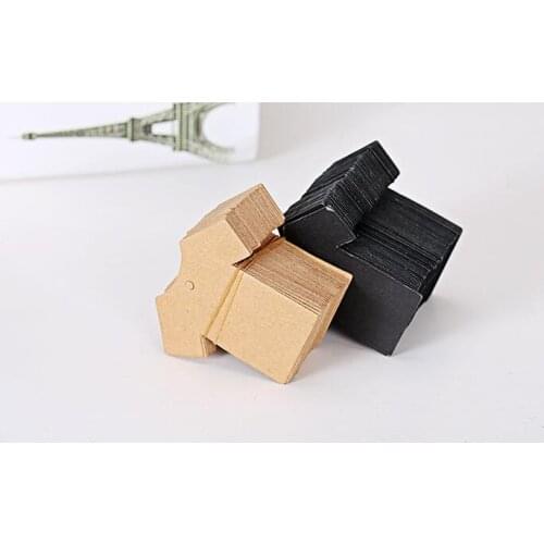 Kraft paper tag hang paper card blank note gift creative DIY wedding Birthday baby shower Party candy box Decoration event cn