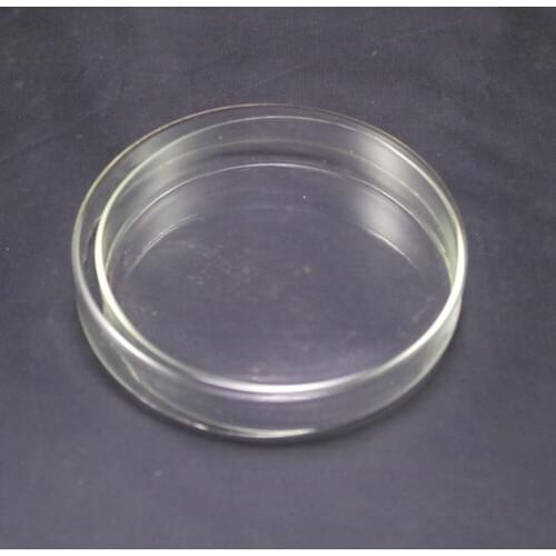 Petri dishes with lids clear glass 100mm