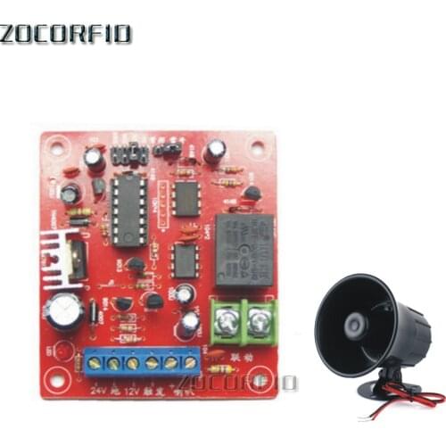 DIY 9-36V alarm system Integration Module Alarm Voice Sound control board Module +alarm speaker
