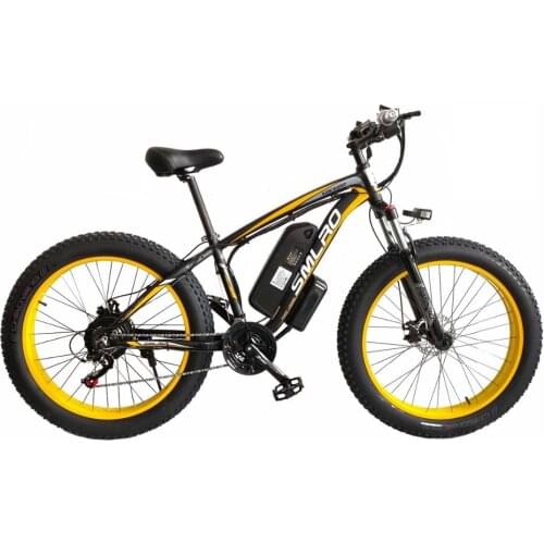 E-Bike 48V 1000W Motor 13AH Lithium Battery Electric Bicycle 26 inch Fat Tire Electric Bike Mountain E Bike Motorcycle