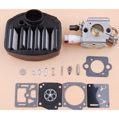 Carburetor Carb Air Filter Repair Kit For Husqvarna 359 357 357XP Jonsered 2159 Chainsaws Zama C3-EL18B RB-163 Chainsaw Parts