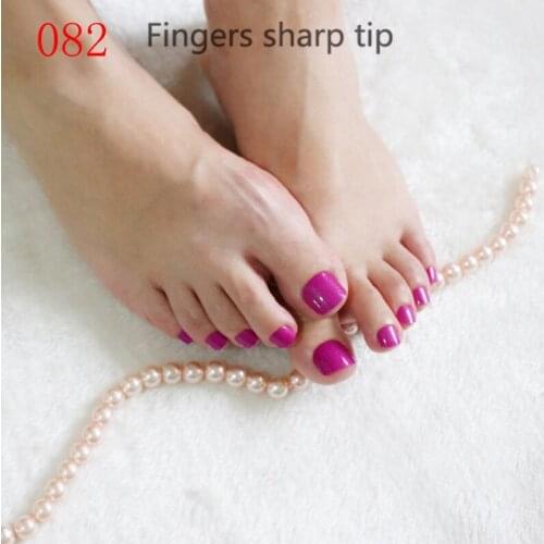 Beautiful female fashion short paragraph round toe candy fake tail Purple Rose #082