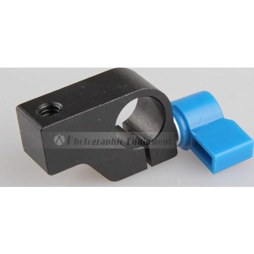 1/4 Screw Thread Mount 15mm Rod Clamp Holder for DSLR Camera Rig Rail Support Magic Arm LCD Monitor Photo Studio Accessories