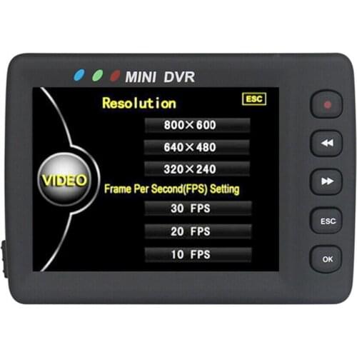 KS-750A KS-760A Angle Eye Body Mini Camera 2.7 Inch Video Sports Action Camera Video Recording Camera with DVR-EU Plug